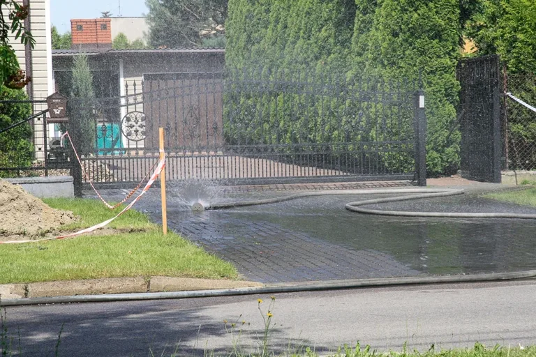 Wyciek gazu usunięty (zdjęcia)