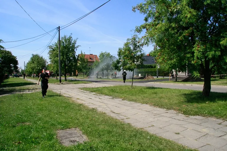 Wyciek gazu usunięty (zdjęcia)