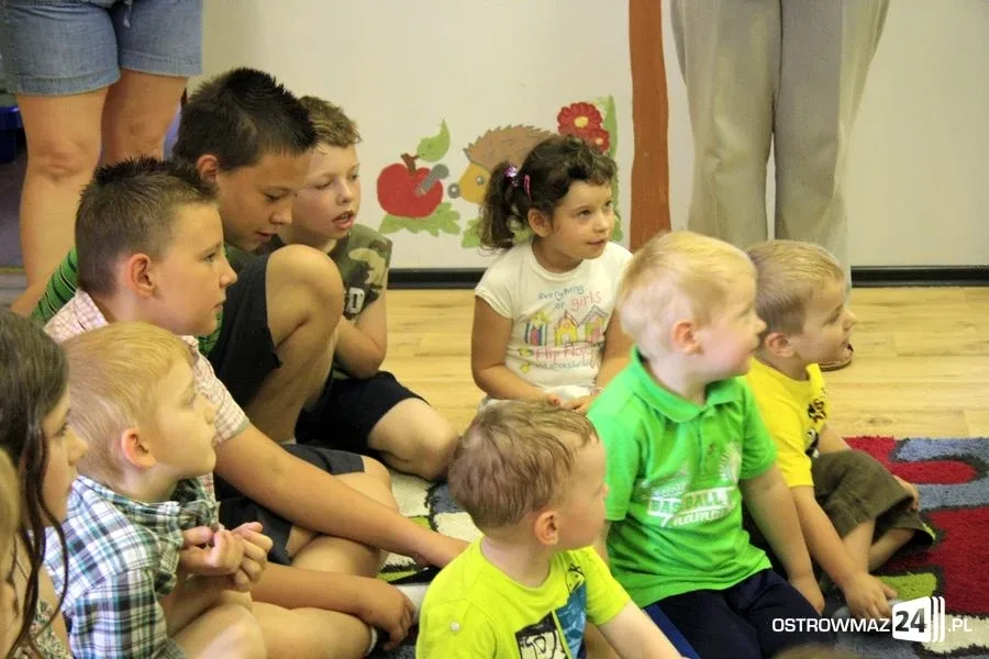 Policjanci w Kąciku Amelka (zdjęcia)