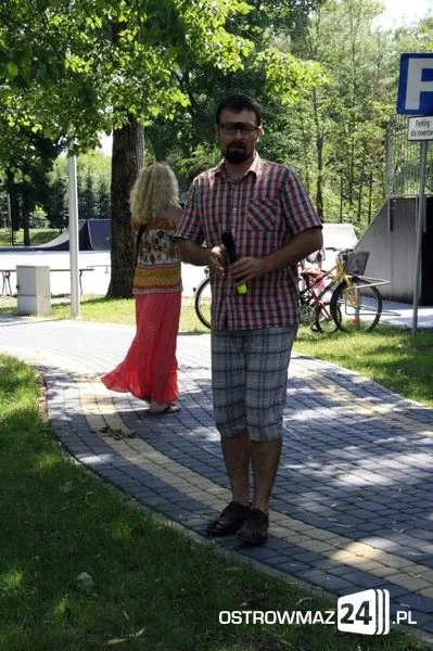 Cyrkowi artyści w Ogródku Jordanowskim (zdjęcia)