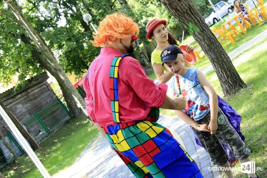 Cyrkowi artyści w Ogródku Jordanowskim (zdjęcia)