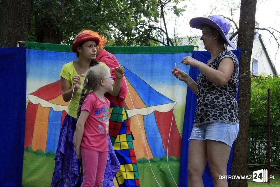 Cyrkowi artyści w Ogródku Jordanowskim (zdjęcia)