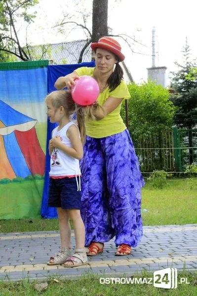 Cyrkowi artyści w Ogródku Jordanowskim (zdjęcia)