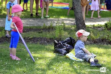 Cyrkowi artyści w Ogródku Jordanowskim (zdjęcia)