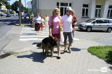 Dogoterapia nad stawem (zdjęcia)