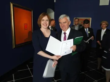 Burmistrz na spotkaniu u pary prezydenckiej (zdjęcia)
