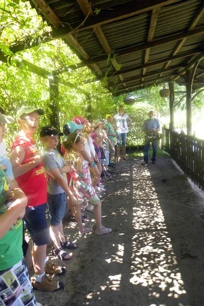 Dzieci na wycieczce w Glinie (zdjęcia)
