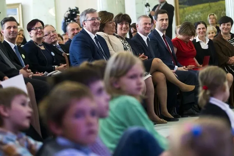 Burmistrz na spotkaniu u pary prezydenckiej (zdjęcia)