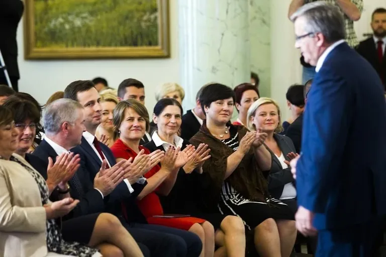 Burmistrz na spotkaniu u pary prezydenckiej (zdjęcia)