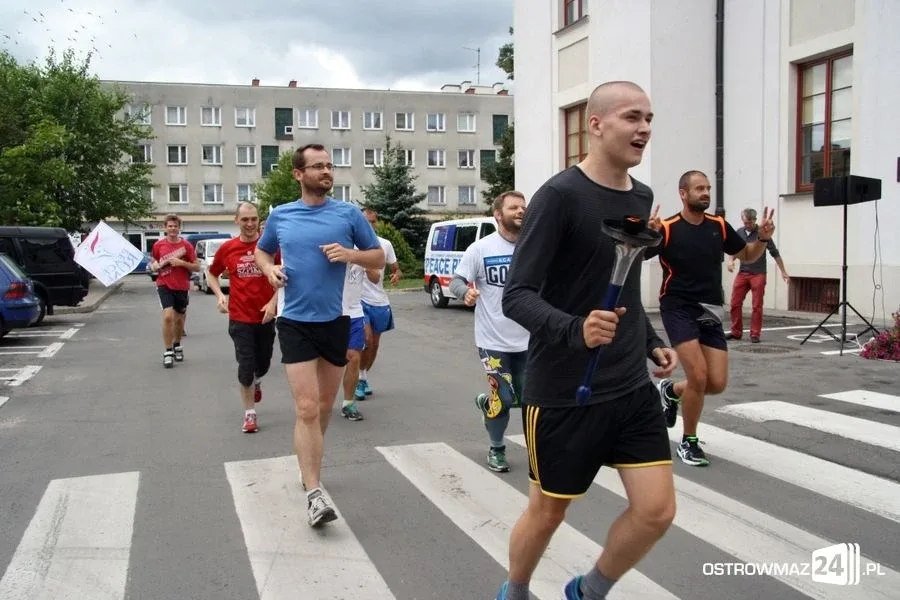 Ostrów znalazła się na trasie biegu Peace Run 2014