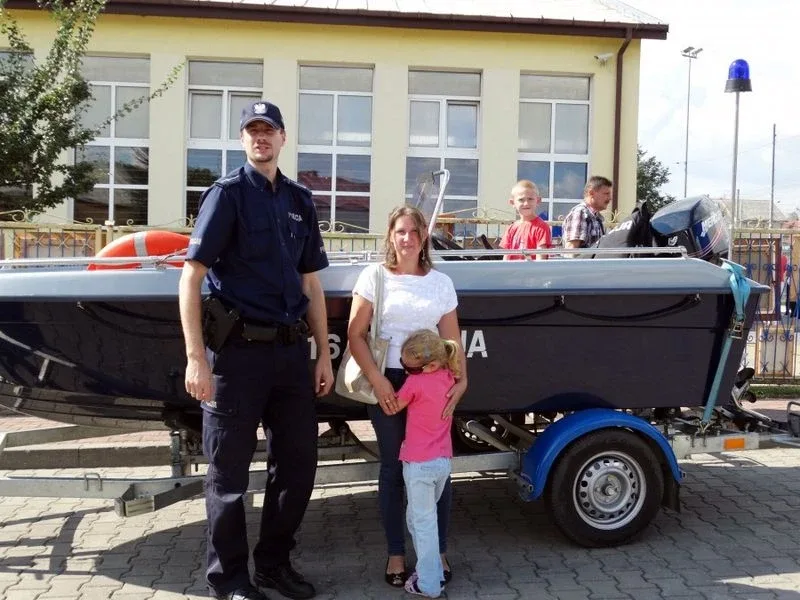 Ostrowscy policjanci na Dożynkach w Wąsewie