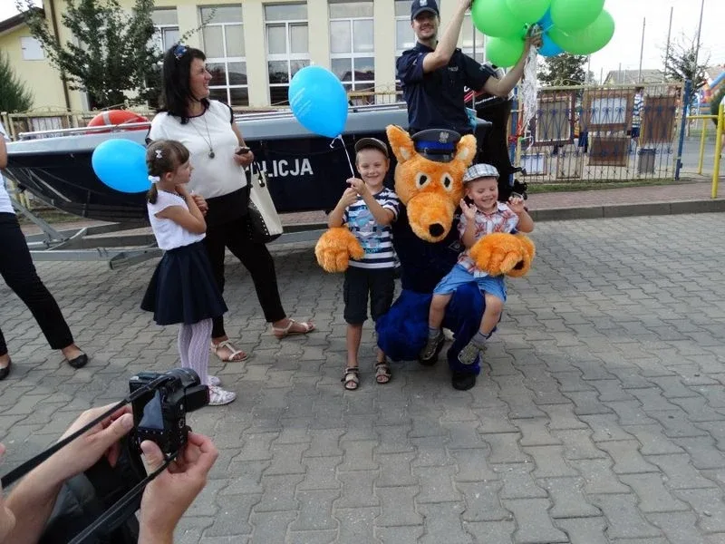 Ostrowscy policjanci na Dożynkach w Wąsewie