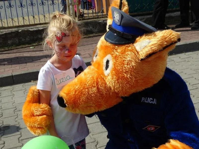 Ostrowscy policjanci na Dożynkach w Wąsewie