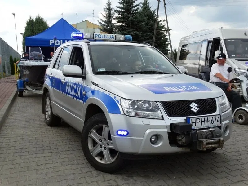 Ostrowscy policjanci na Dożynkach w Wąsewie