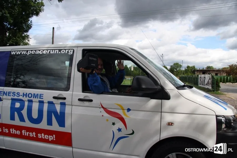 Ostrów znalazła się na trasie biegu Peace Run 2014