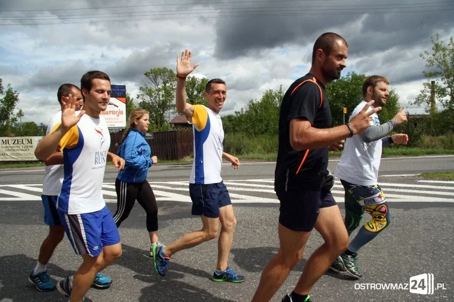 Ostrów znalazła się na trasie biegu Peace Run 2014