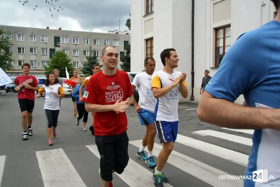 Ostrów znalazła się na trasie biegu Peace Run 2014