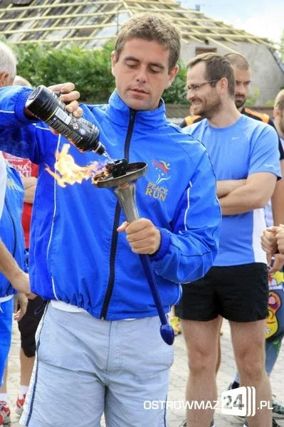 Ostrów znalazła się na trasie biegu Peace Run 2014