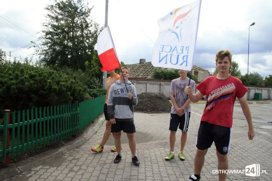 Ostrów znalazła się na trasie biegu Peace Run 2014