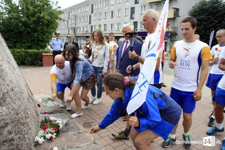 Ostrów znalazła się na trasie biegu Peace Run 2014