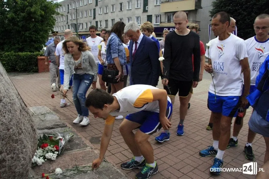 Ostrów znalazła się na trasie biegu Peace Run 2014