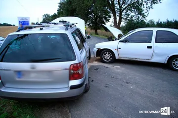 Wypadek w Ugniewie. 5 osób rannych (zdjęcia)