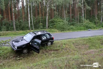 Śmiertelne potrącenie rowerzysty (zdjęcia)
