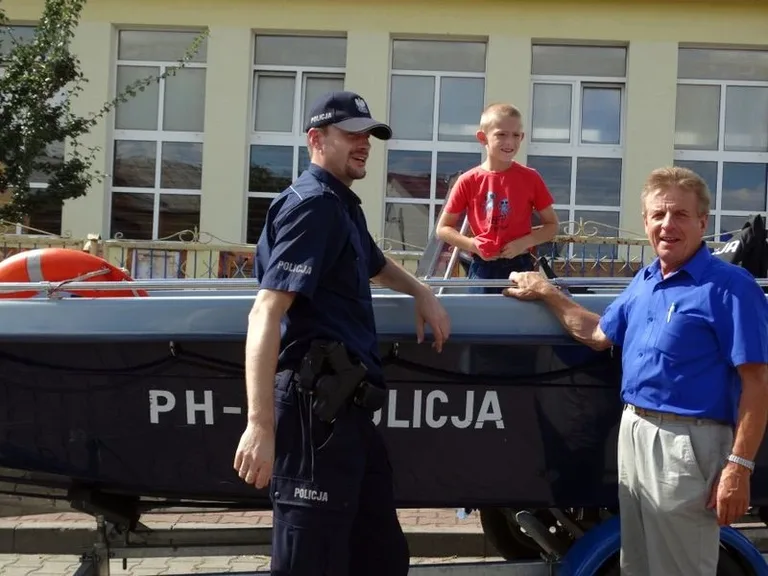 Ostrowscy policjanci na Dożynkach w Wąsewie