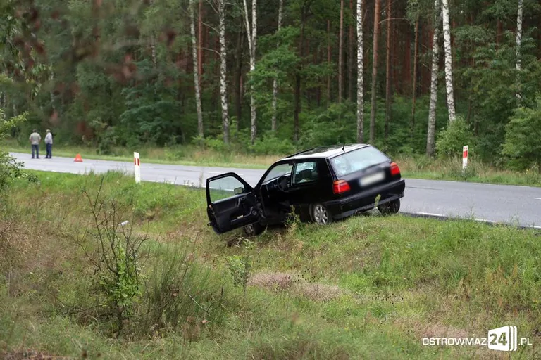 Śmiertelne potrącenie rowerzysty (zdjęcia)