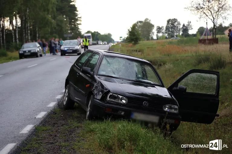 Śmiertelne potrącenie rowerzysty (zdjęcia)