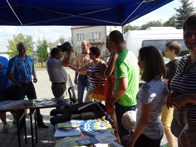 Ostrowscy policjanci na Dożynkach w Wąsewie