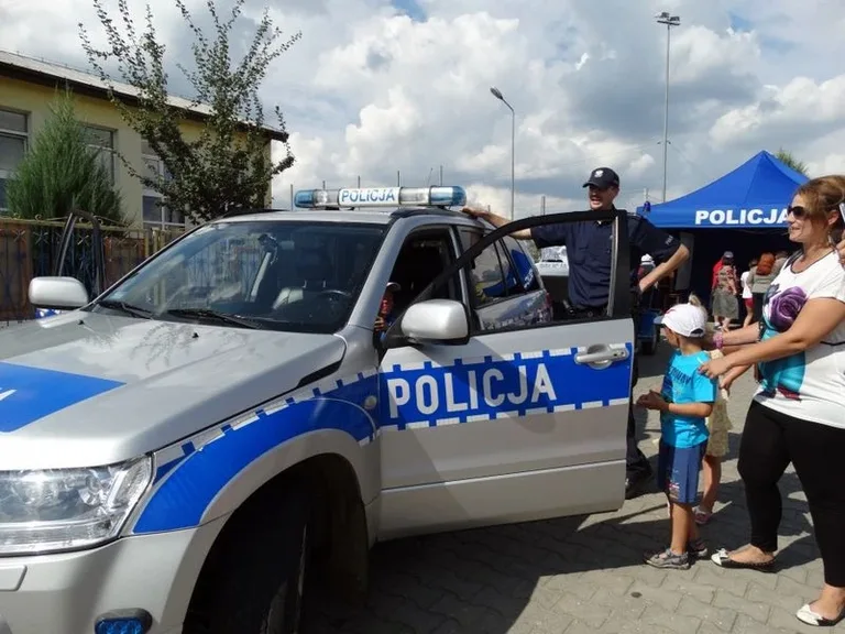 Ostrowscy policjanci na Dożynkach w Wąsewie