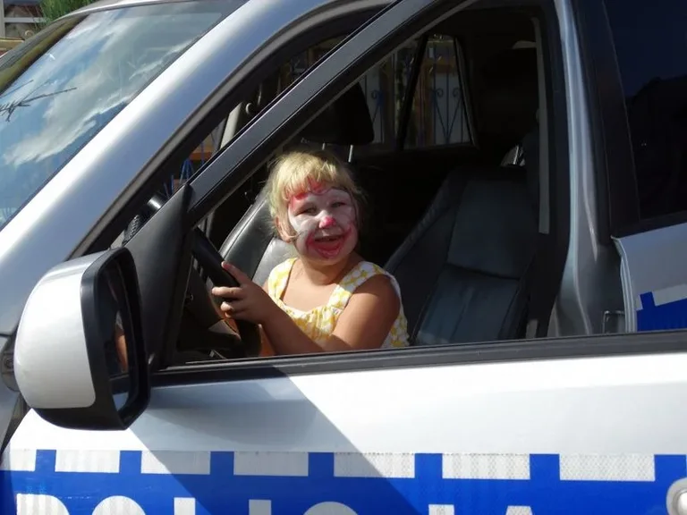 Ostrowscy policjanci na Dożynkach w Wąsewie