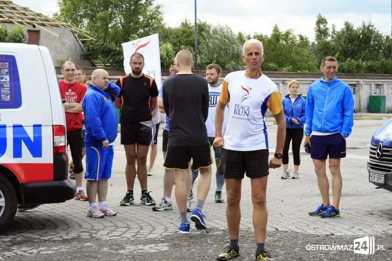 Ostrów znalazła się na trasie biegu Peace Run 2014