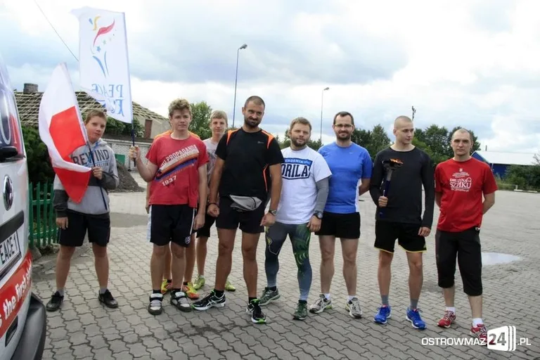 Ostrów znalazła się na trasie biegu Peace Run 2014