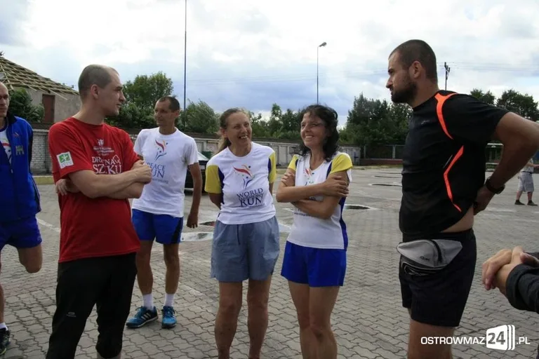 Ostrów znalazła się na trasie biegu Peace Run 2014