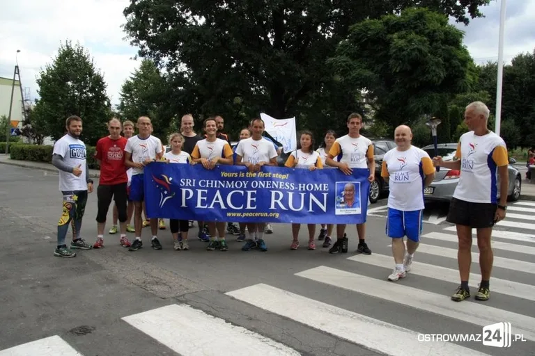 Ostrów znalazła się na trasie biegu Peace Run 2014
