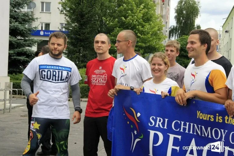 Ostrów znalazła się na trasie biegu Peace Run 2014