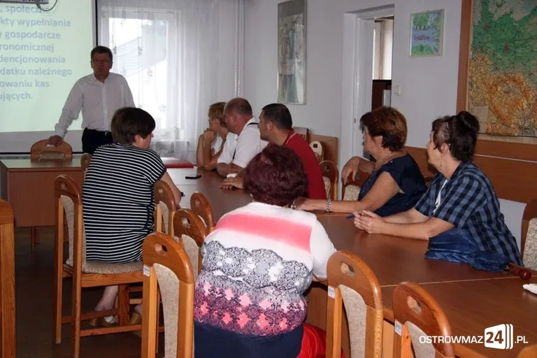 Restauratorzy na szkoleniu w urzędzie skarbowym