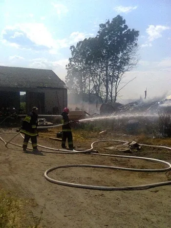 Pracowity dzień straży pożarnej (zdjęcia)