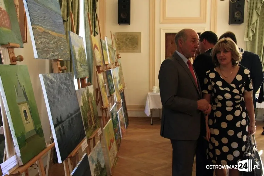 Wernisaż po plenerze w Broku (zdjęcia)