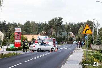 Wypadek w Ugniewie. 20-latek w szpitalu (foto)