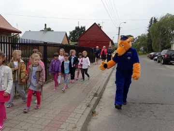 Spotkanie pierwszaków z 'Liskiem' (zdjęcia)