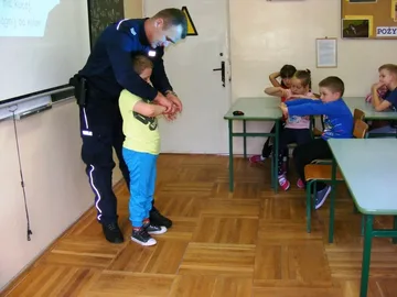 Lisek odwiedził ostrowską 'Czwórkę' (zdjęcia)