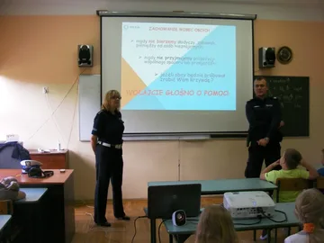 Lisek odwiedził ostrowską 'Czwórkę' (zdjęcia)