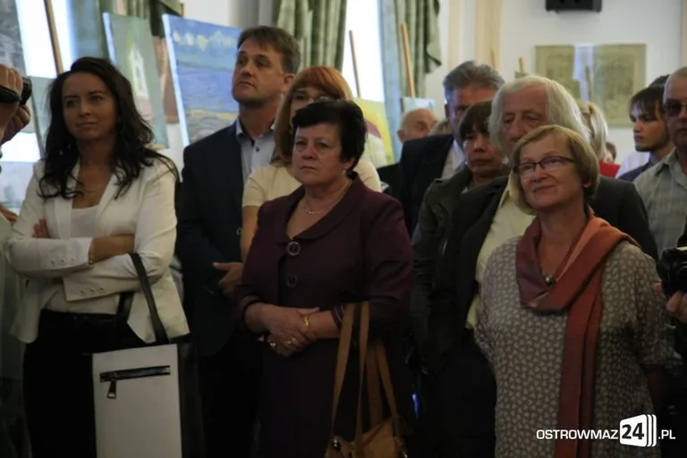 Wernisaż po plenerze w Broku (zdjęcia)