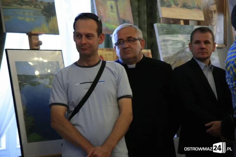 Wernisaż po plenerze w Broku (zdjęcia)