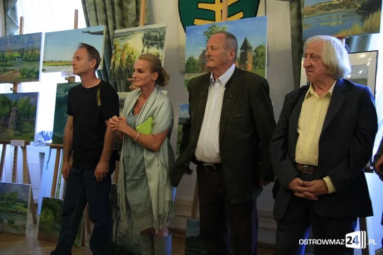 Wernisaż po plenerze w Broku (zdjęcia)