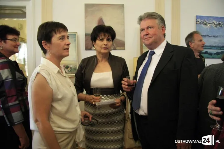Wernisaż po plenerze w Broku (zdjęcia)
