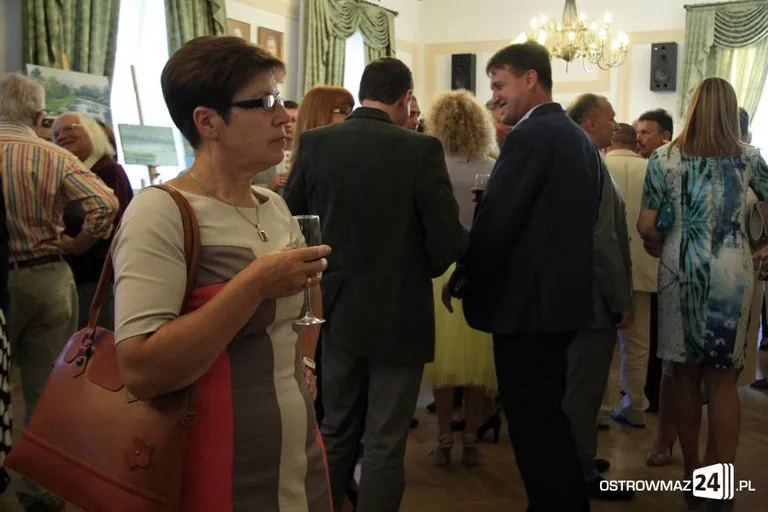 Wernisaż po plenerze w Broku (zdjęcia)